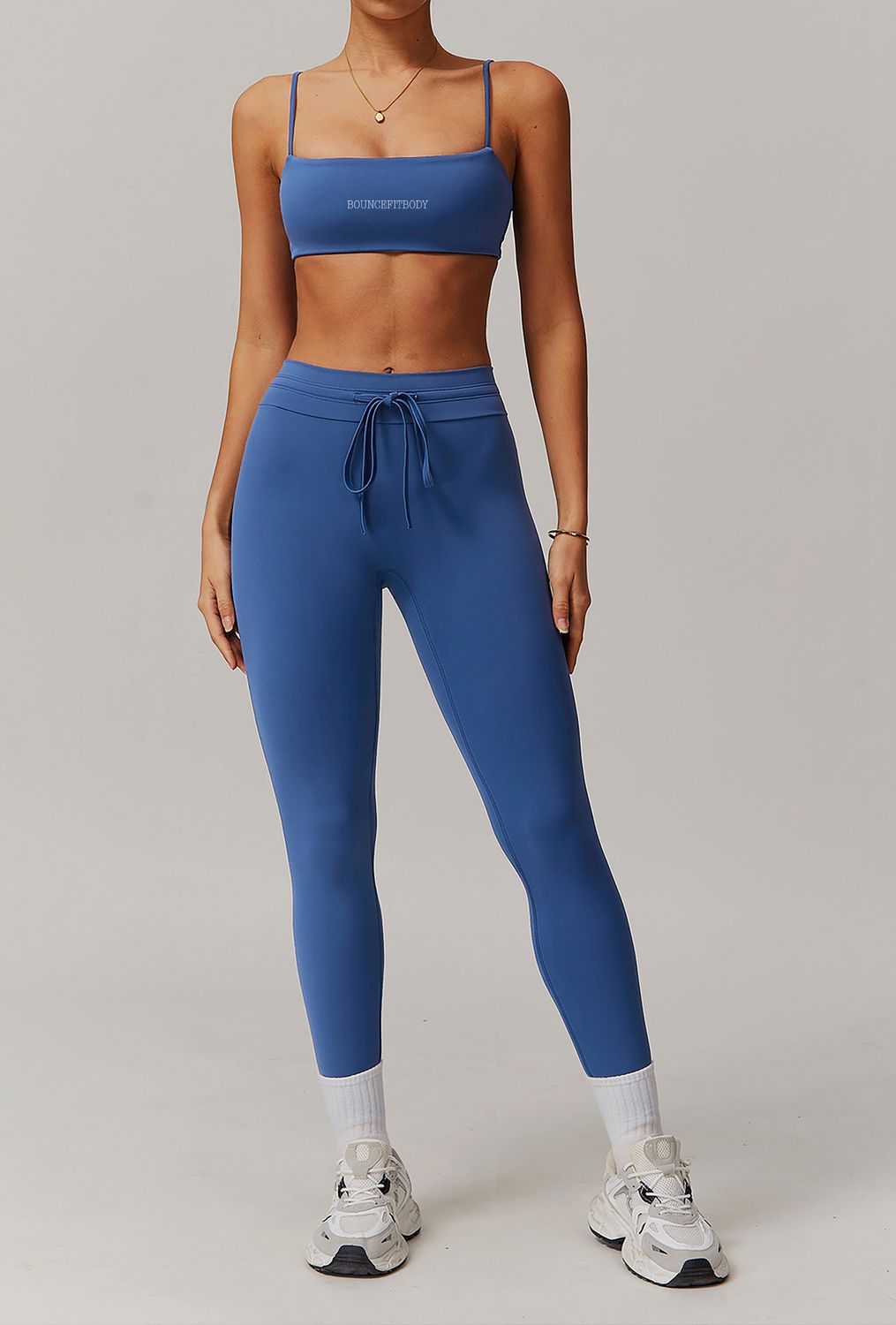 Blue Bouncefitbody Crop