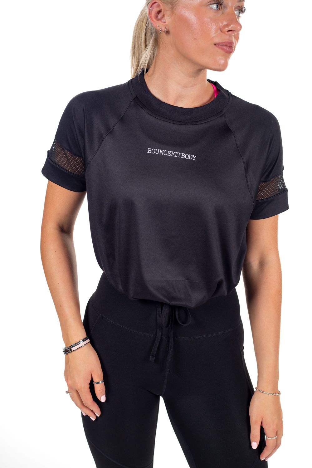 Mesh Over T-Shirt, Typewriter