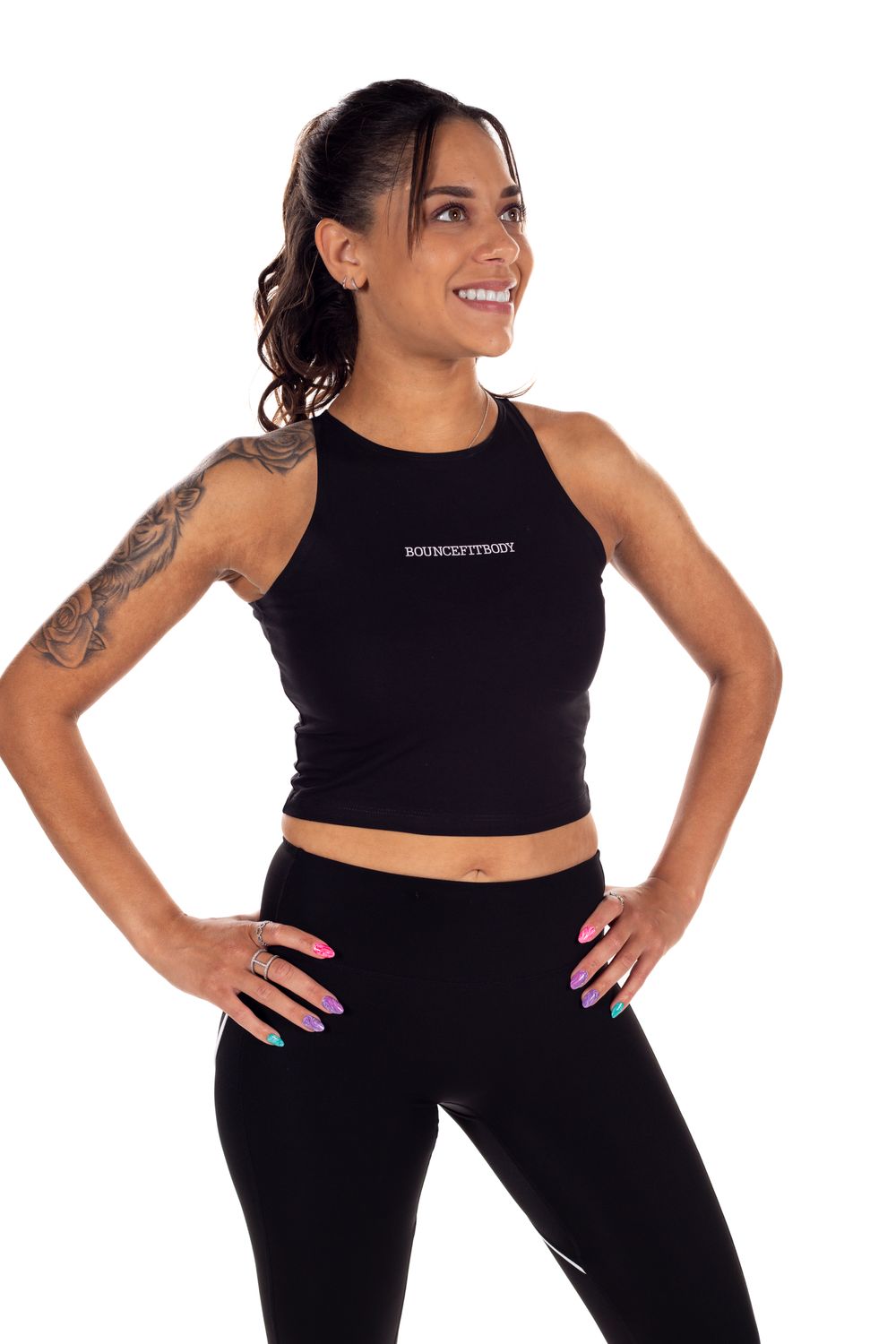Cropped Vest Typewriter