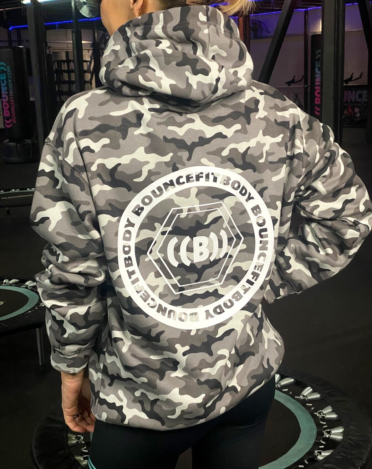 Grey Camo Hoodie