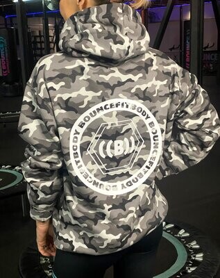 Grey Camo Hoodie