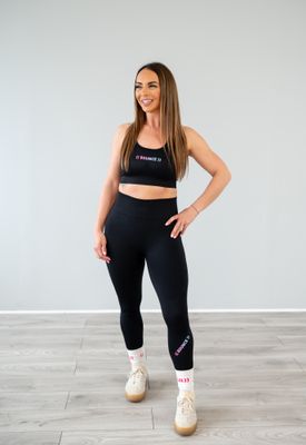 *PRE ORDER - Black Rainbow Leggings