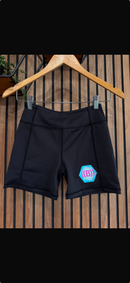 ((B)) Logo Shorts