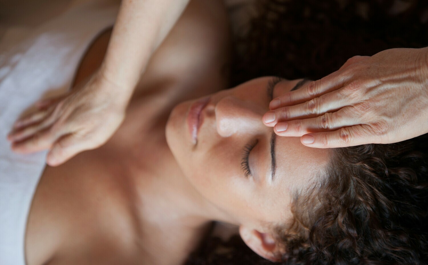 Gesichtsmassage