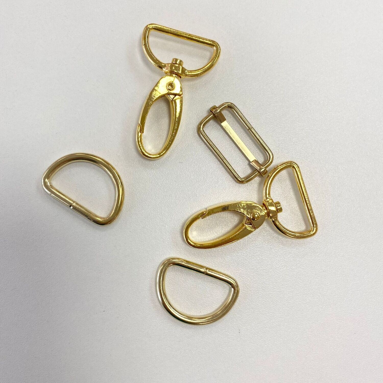 Taschenzubehör-Set gold (25mm)