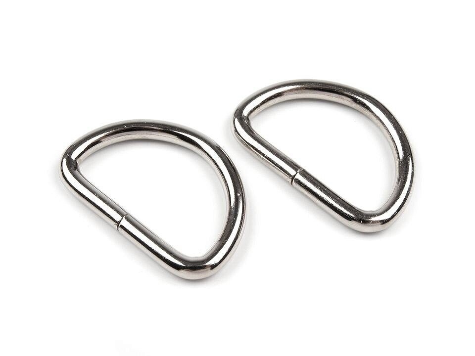 D-Ring 20mm - silber