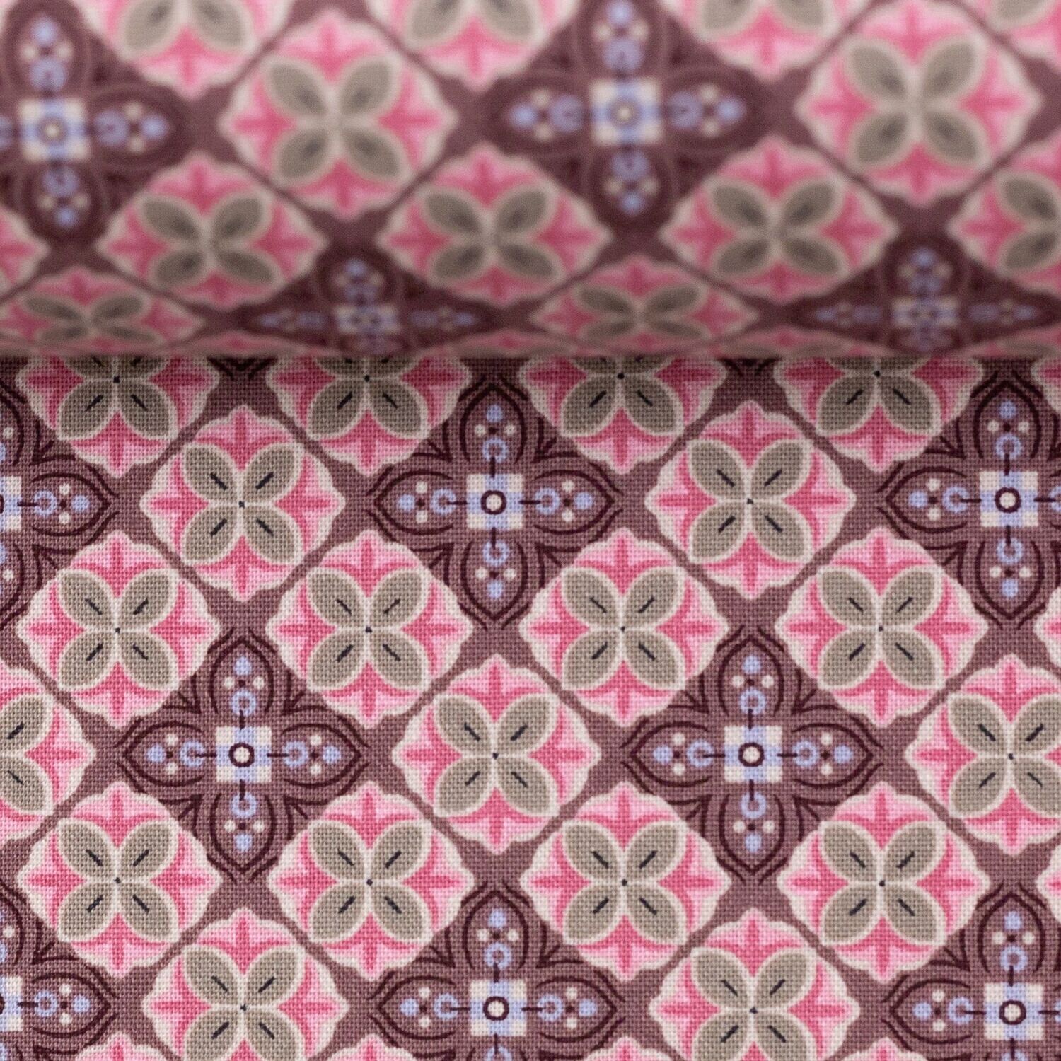 Baumwollstoff, JULIA, SWAFING - rosa,  kleingemustert