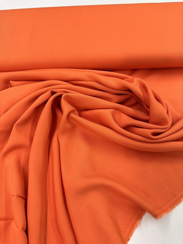 Viskose Twill - orange