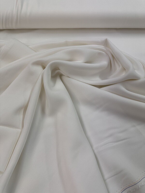 Viskose Twill - weiß