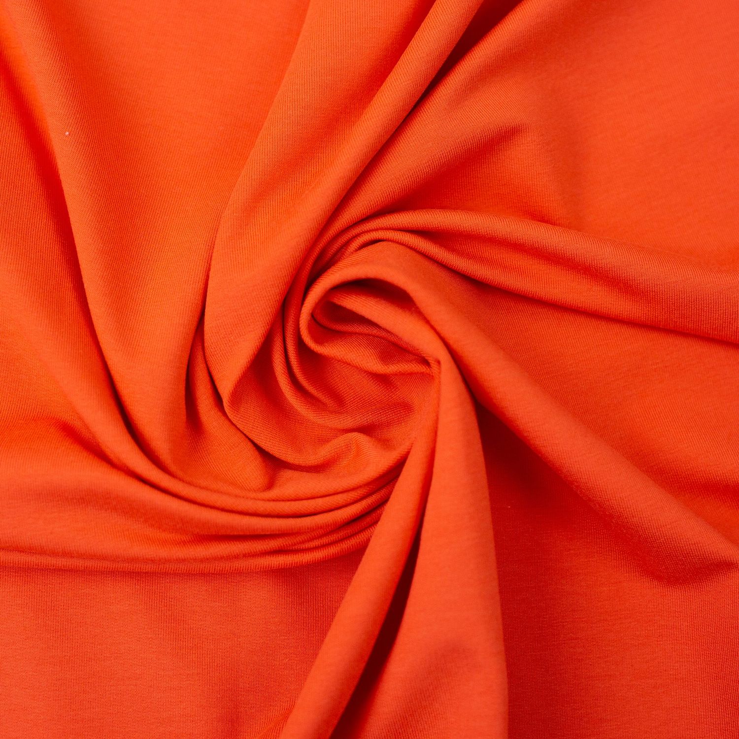 Viskosejersey, uni, orange