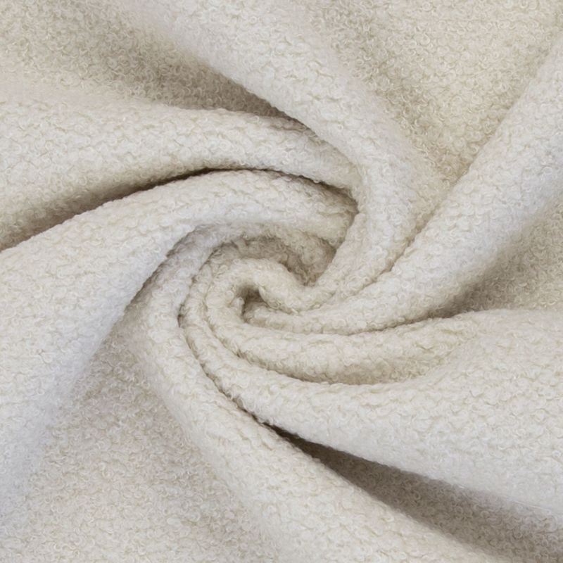 Dekostoff KODIAK MARTINDALE, Swafing, BOUCLE - naturweiß inkl. kostenlosem Schnittmuster für eine Wickeltasche