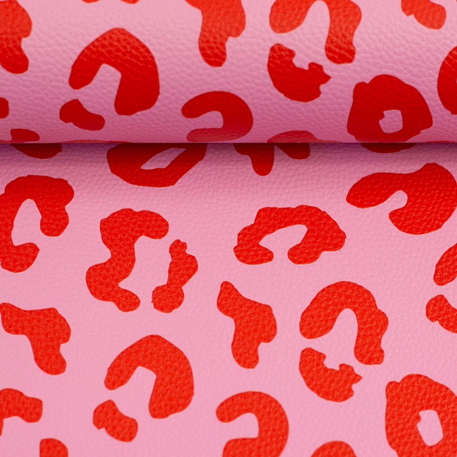 Happy Leo by Cherry Picking Martindale >20.000, Kunstleder - Leo, rosa/rot Happy Leo by Cherry Picking Martindale >20.000, Kunstleder - Leo, rosa/rot