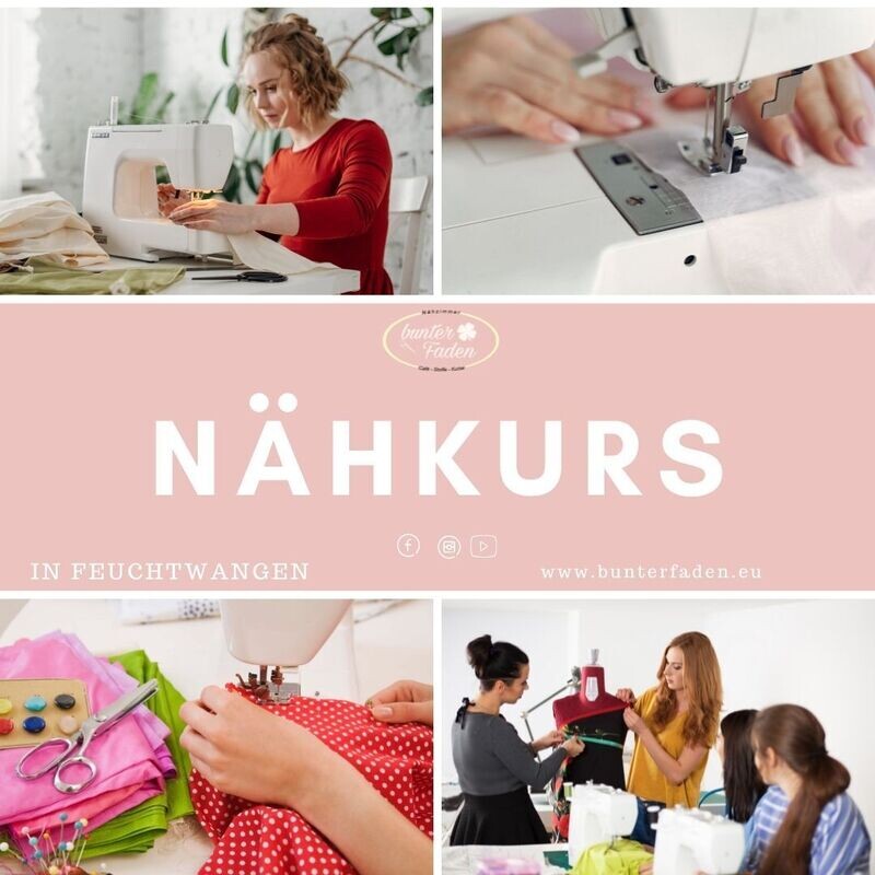 Nähkurs "T-Shirt" Samstag 20.06.2026 von 09:00 - 12:00 Uhr