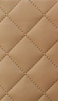 Kunstleder abgesteppt, Cappuccino