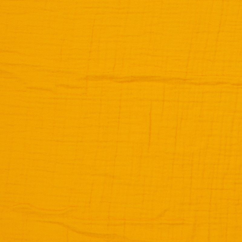 Musselin Thea , **Restschrumpfwert ca. 10%**Double Gauze, sonnengelb Musselin Thea , **Restschrumpfwert ca. 10%**Double Gauze, sonnengelb