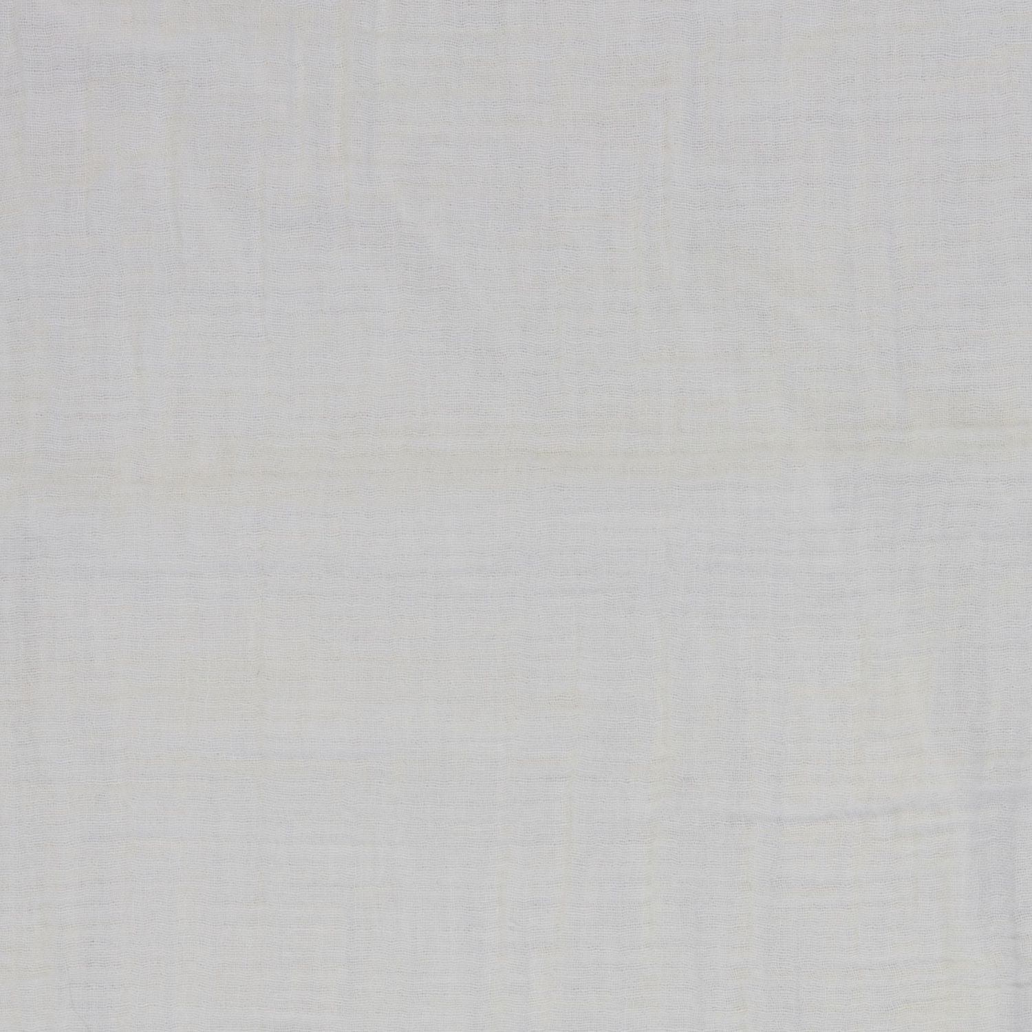 Musselin Thea , **Restschrumpfwert ca. 10%**Double Gauze, weiss