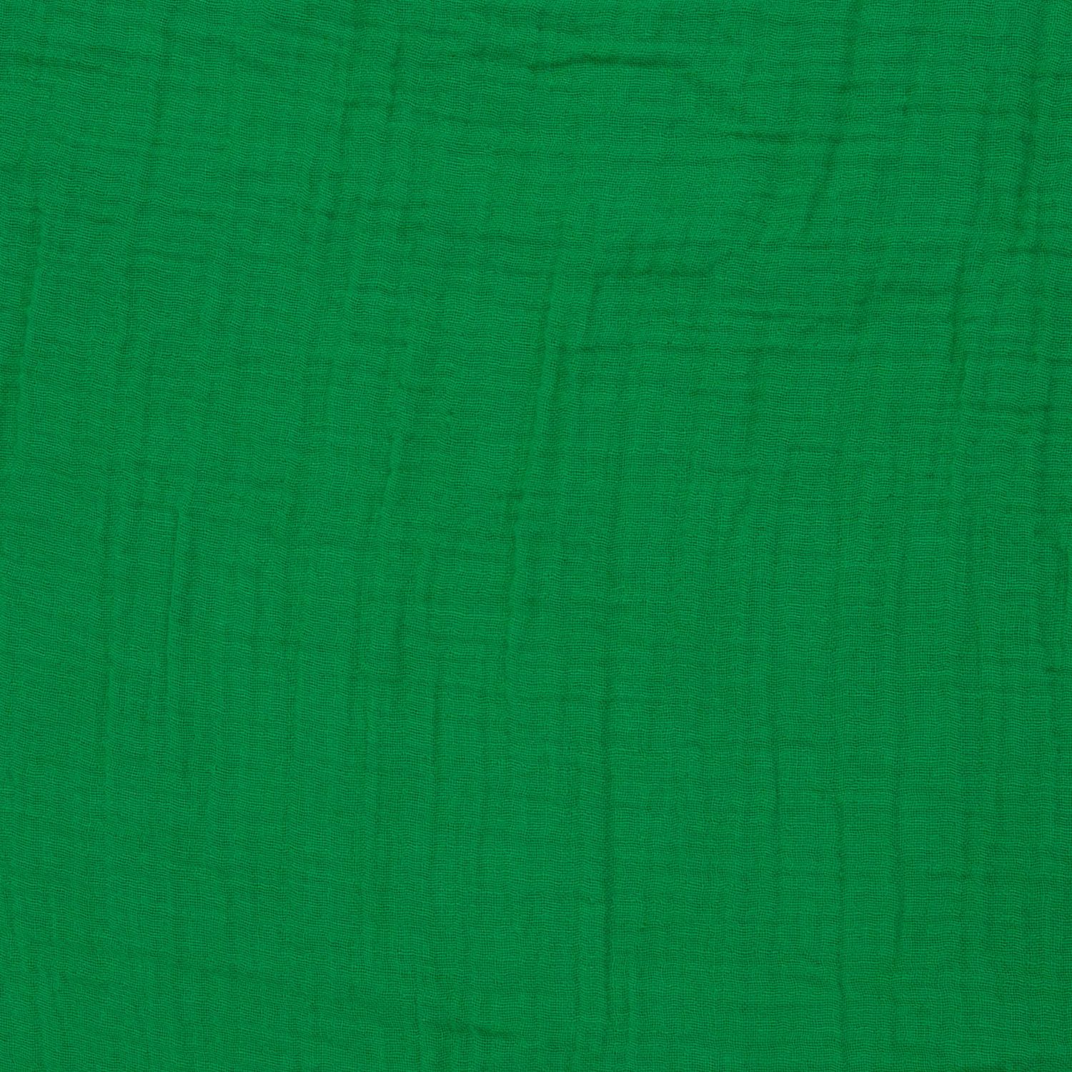 Musselin Thea , **Restschrumpfwert ca. 10%**Double Gauze, gras grün Musselin Thea , **Restschrumpfwert ca. 10%**Double Gauze, gras grün