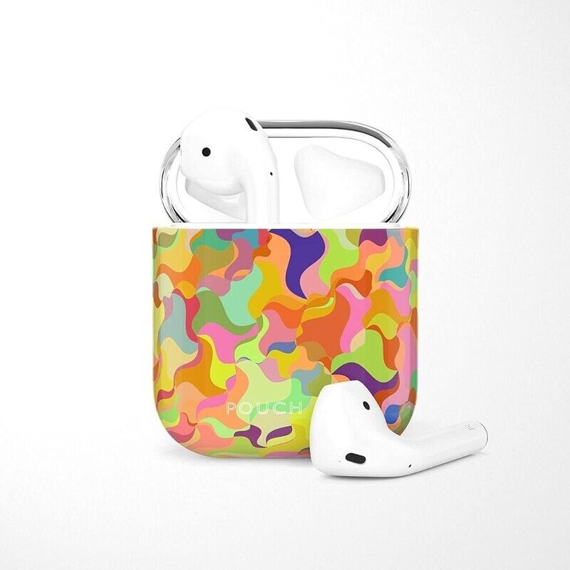 POUCH ME® Case Cover For Airpods 1 2 Finder Series Colorflauge