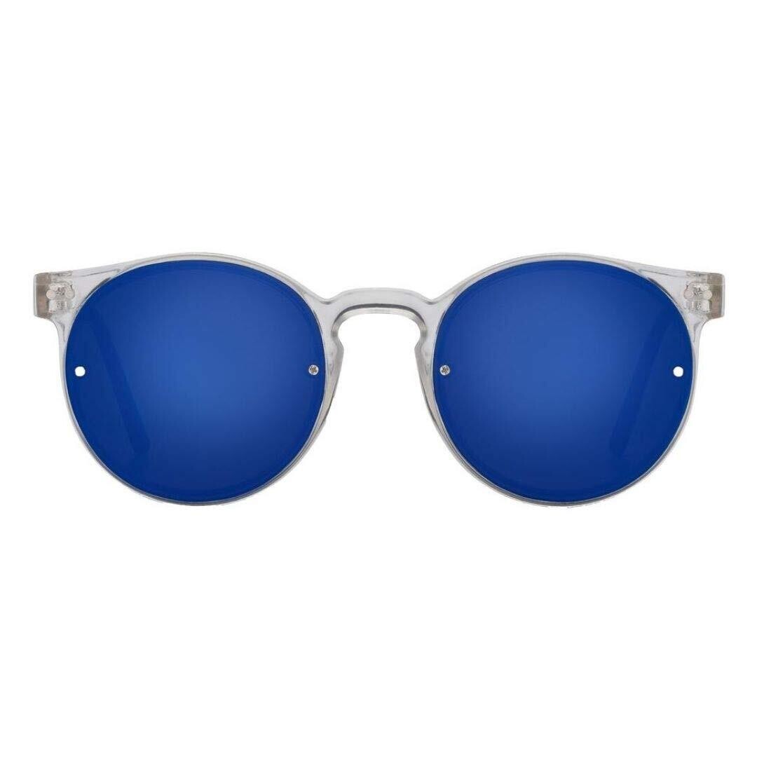 SPITFIRE® UK POST PUNK Designer Sunglasses | Clear Blue Mirror