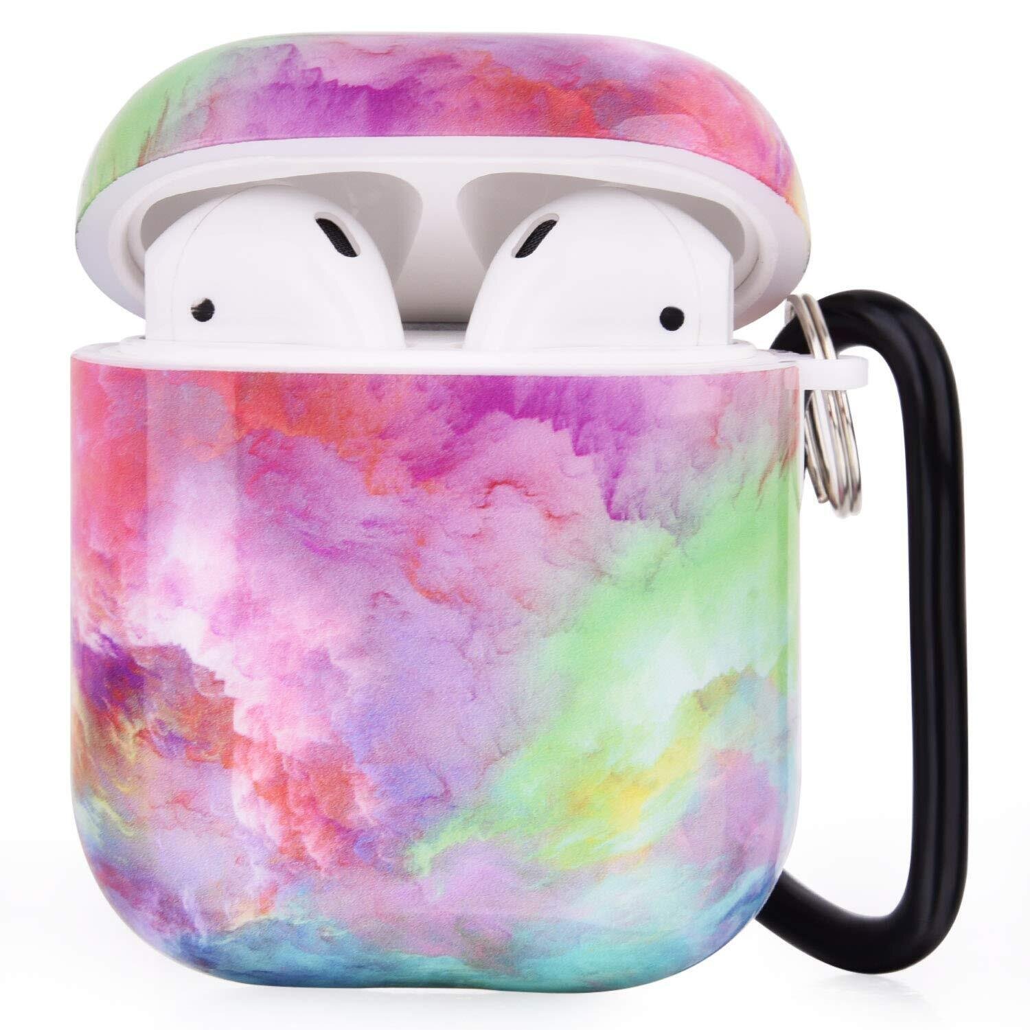 Color Art case cover for Airpods 1 & 2 | Cotton Candy