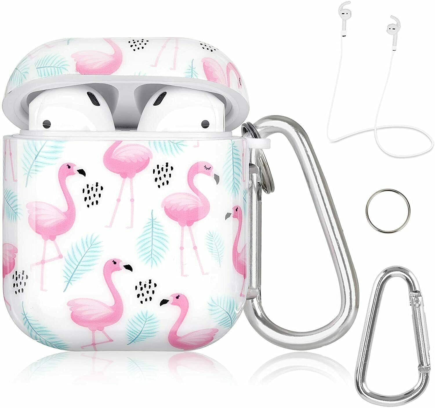 Cute Case Cover for Airpods 1 & 2 | Flamingo