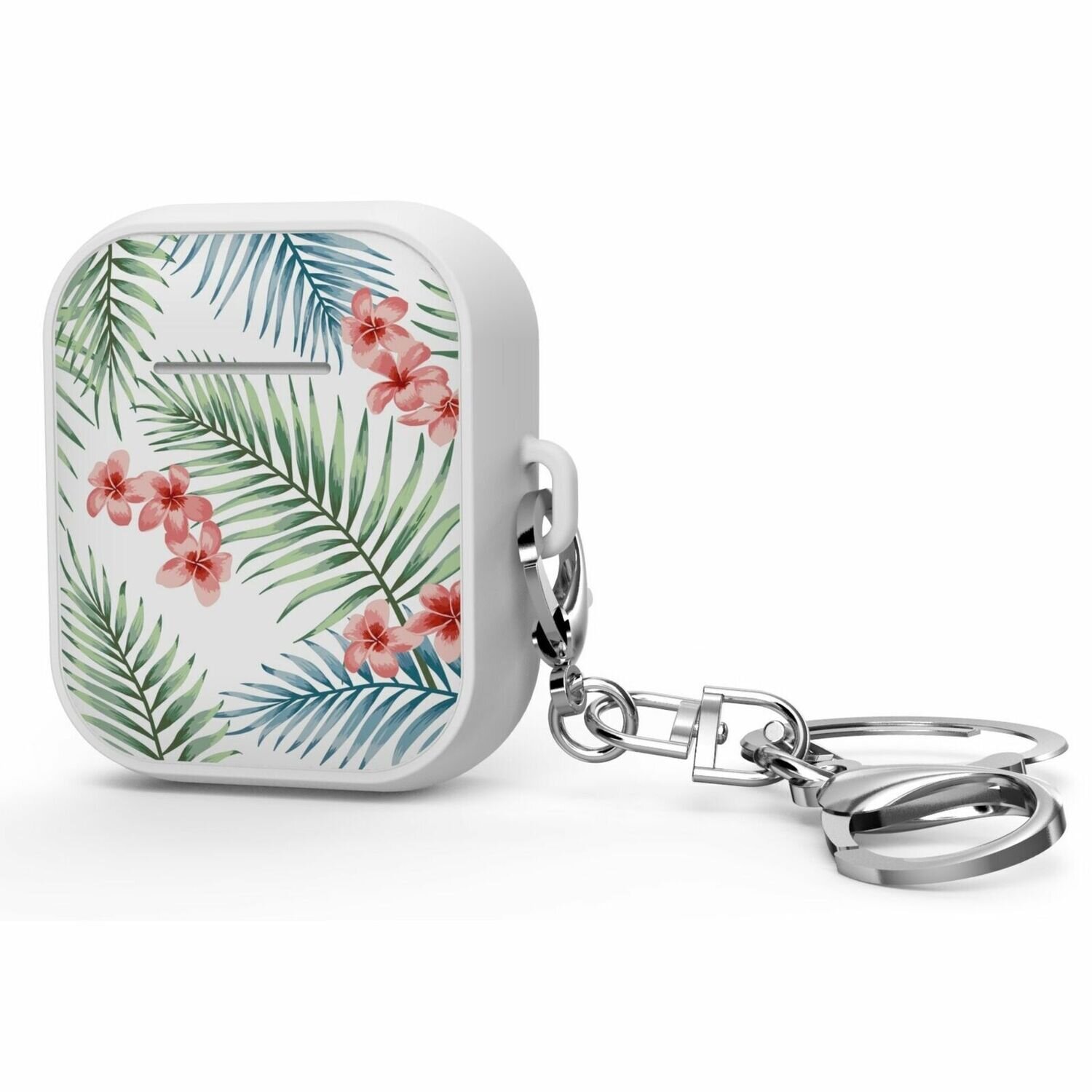 Floral case cover for Airpods Gen 1 & 2 | Caribbean Red