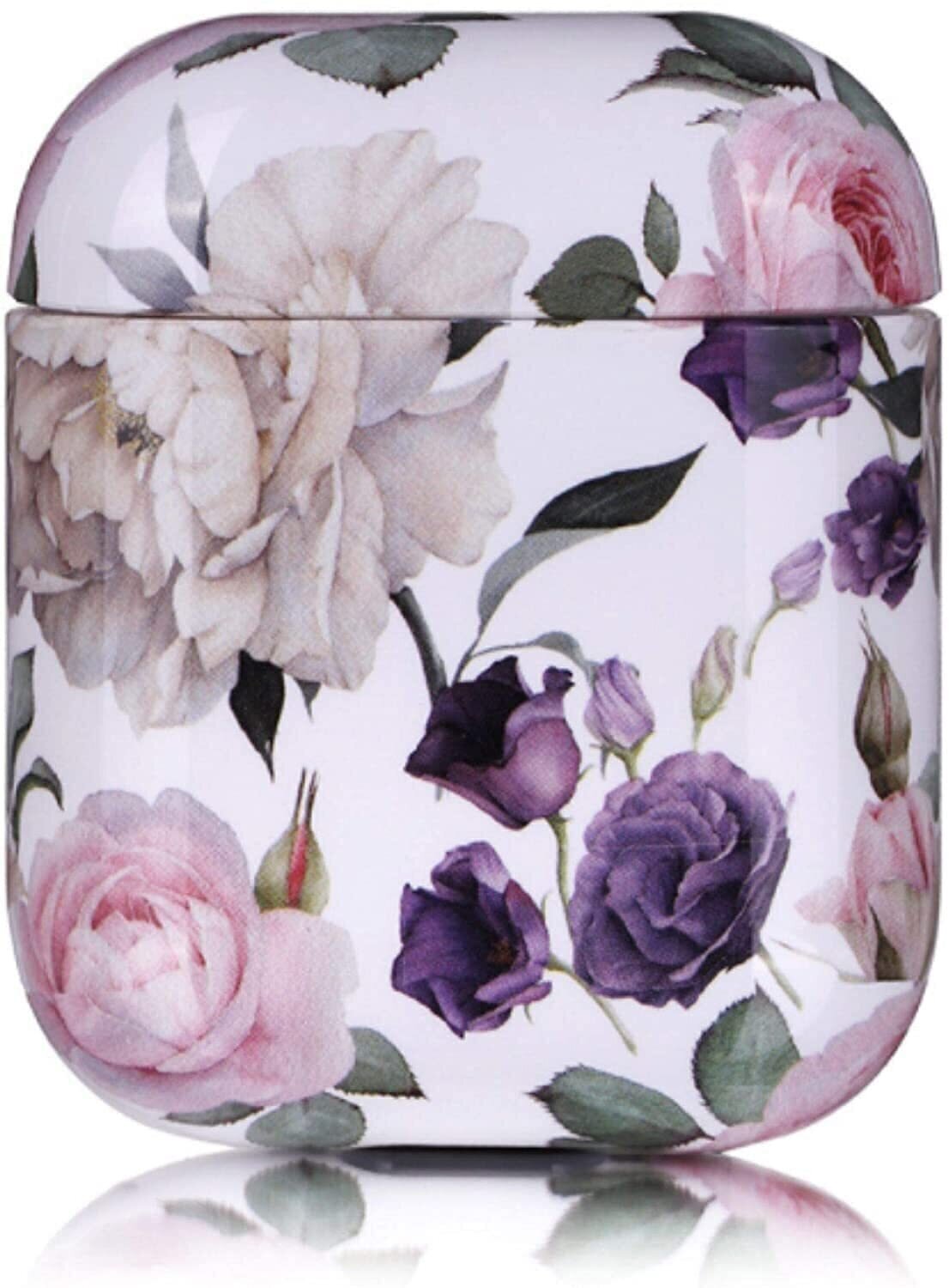 Floral case cover for Airpods Gen 1 & 2 | Rose Carnival
