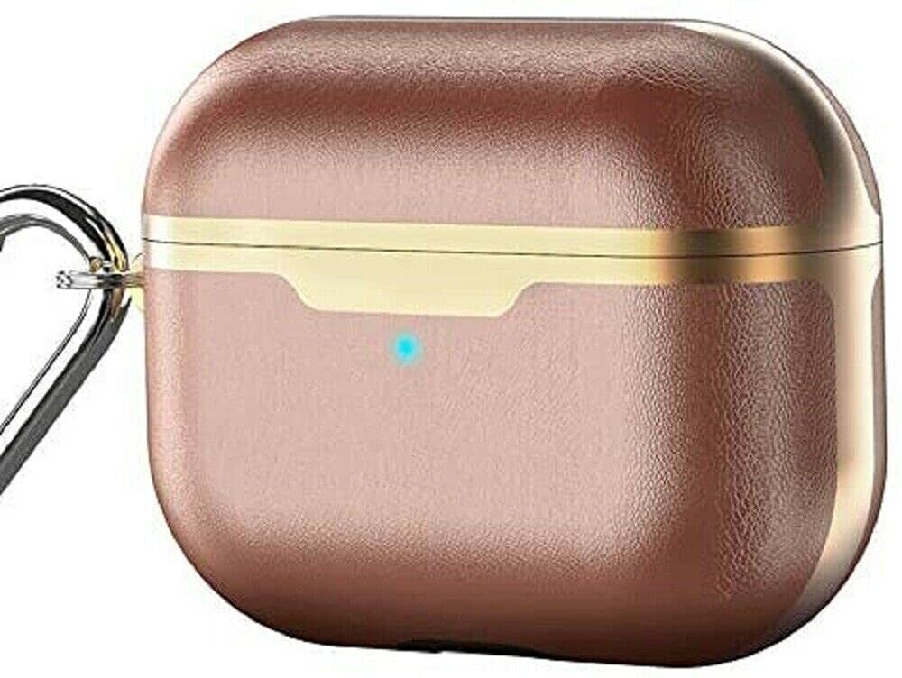 Vegan Leather Case Cover for Airpods Pro | Brown