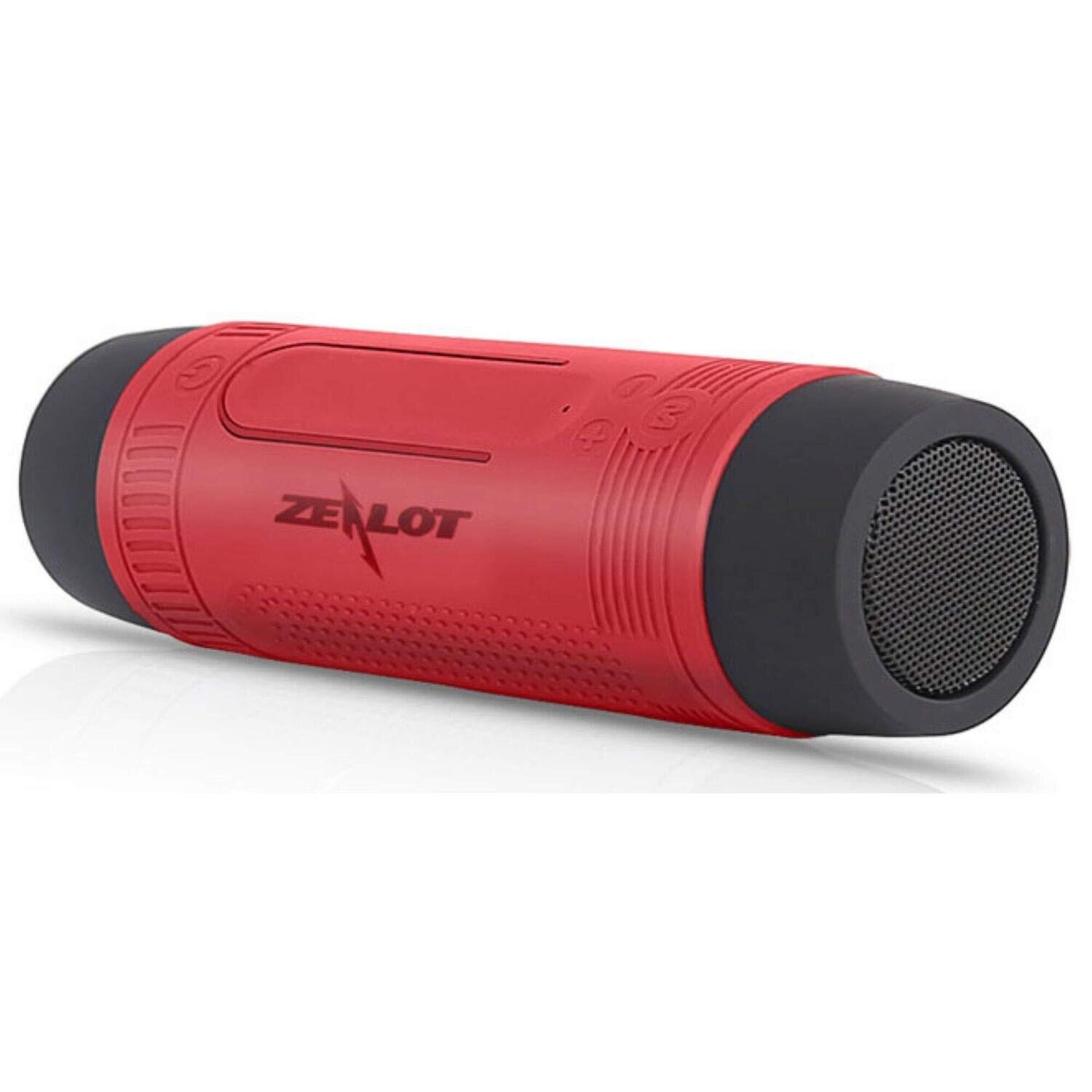 Zealot� S1 Wireless Bluetooth Speaker IPX4 Waterproof Hifi Red