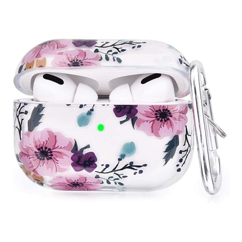 Floral case cover for Airpods Pro | Anemone Pink