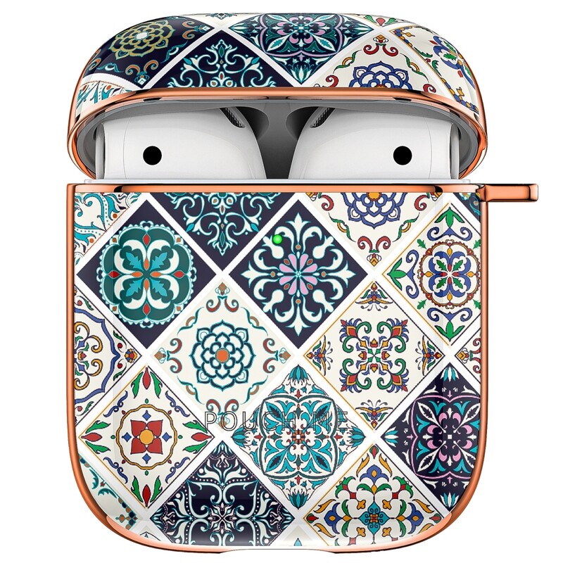 POUCH ME� Case Cover For Airpods 1 2 Mediterranean Grace