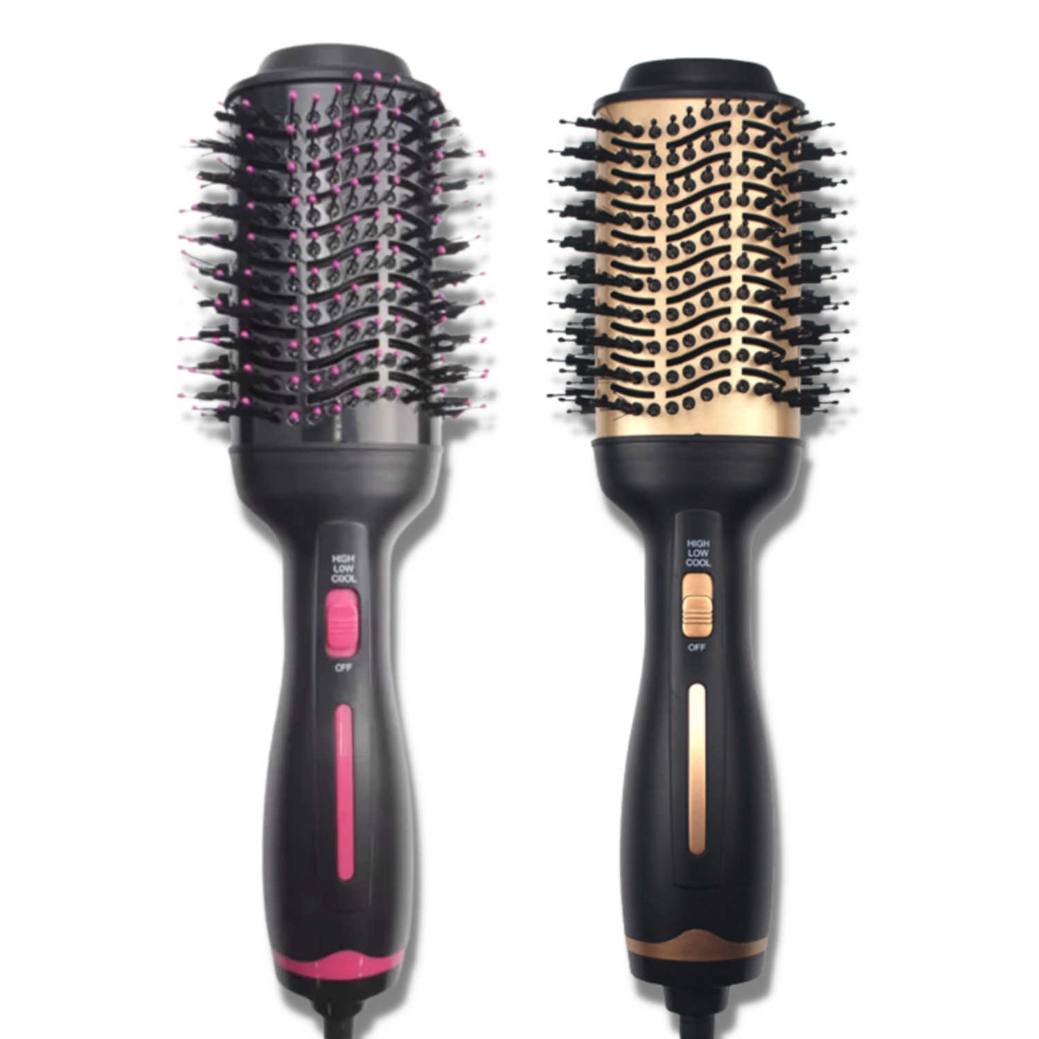 InstAllure Pro Ionic Hair Brush Dryer Hot & Cold Air Blower Comb