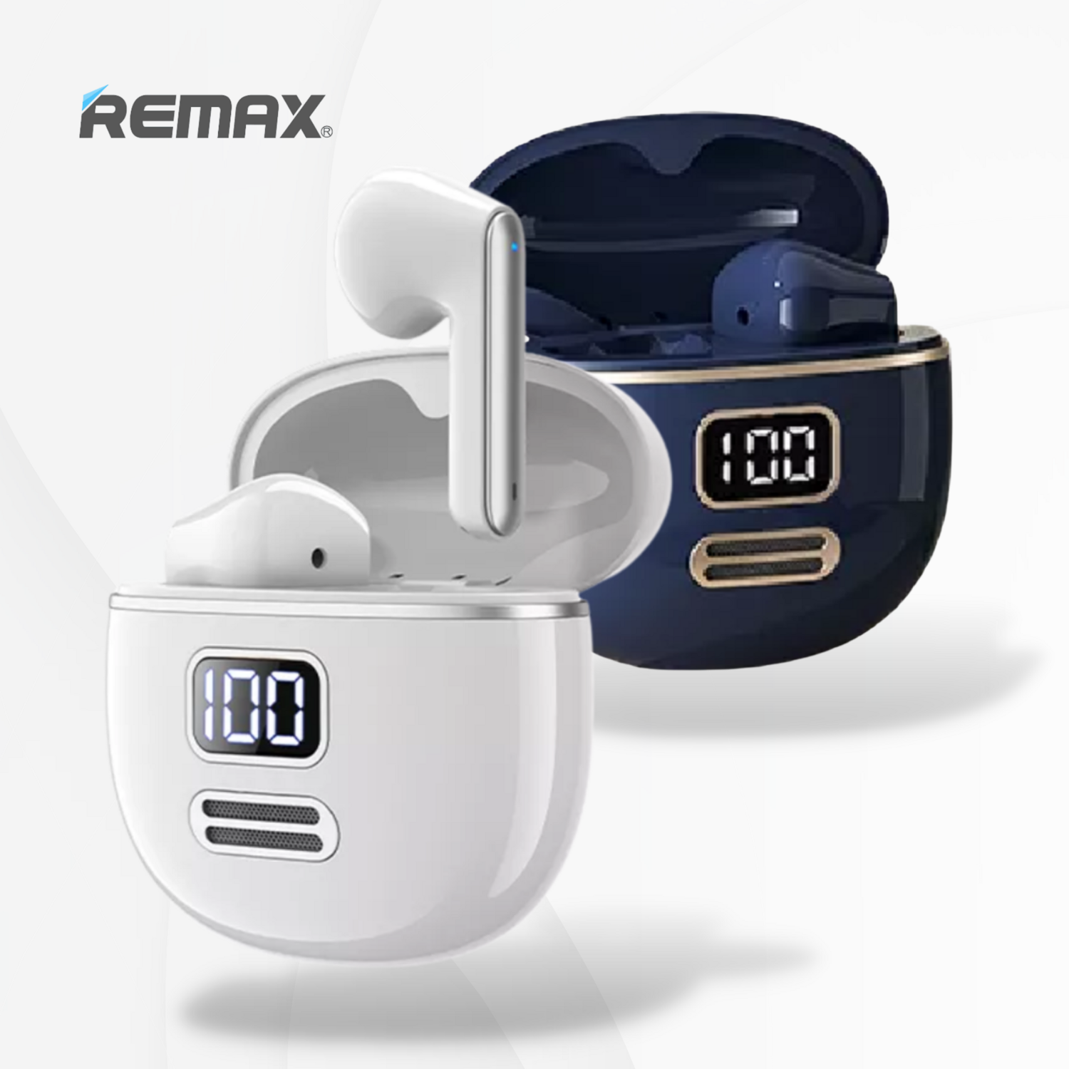 Remax TWS36 Pro Wireless Bluetooth Earbuds Digital Battery Level Display