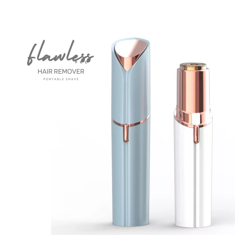 Flawless Pro Face & Body Hair Trimmer Rechargeable Razor Shave For Women + Extra Replacement Head