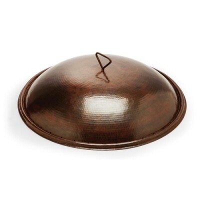 Tempe- 32" Hand Hammered Copper Fire Bowl Cover