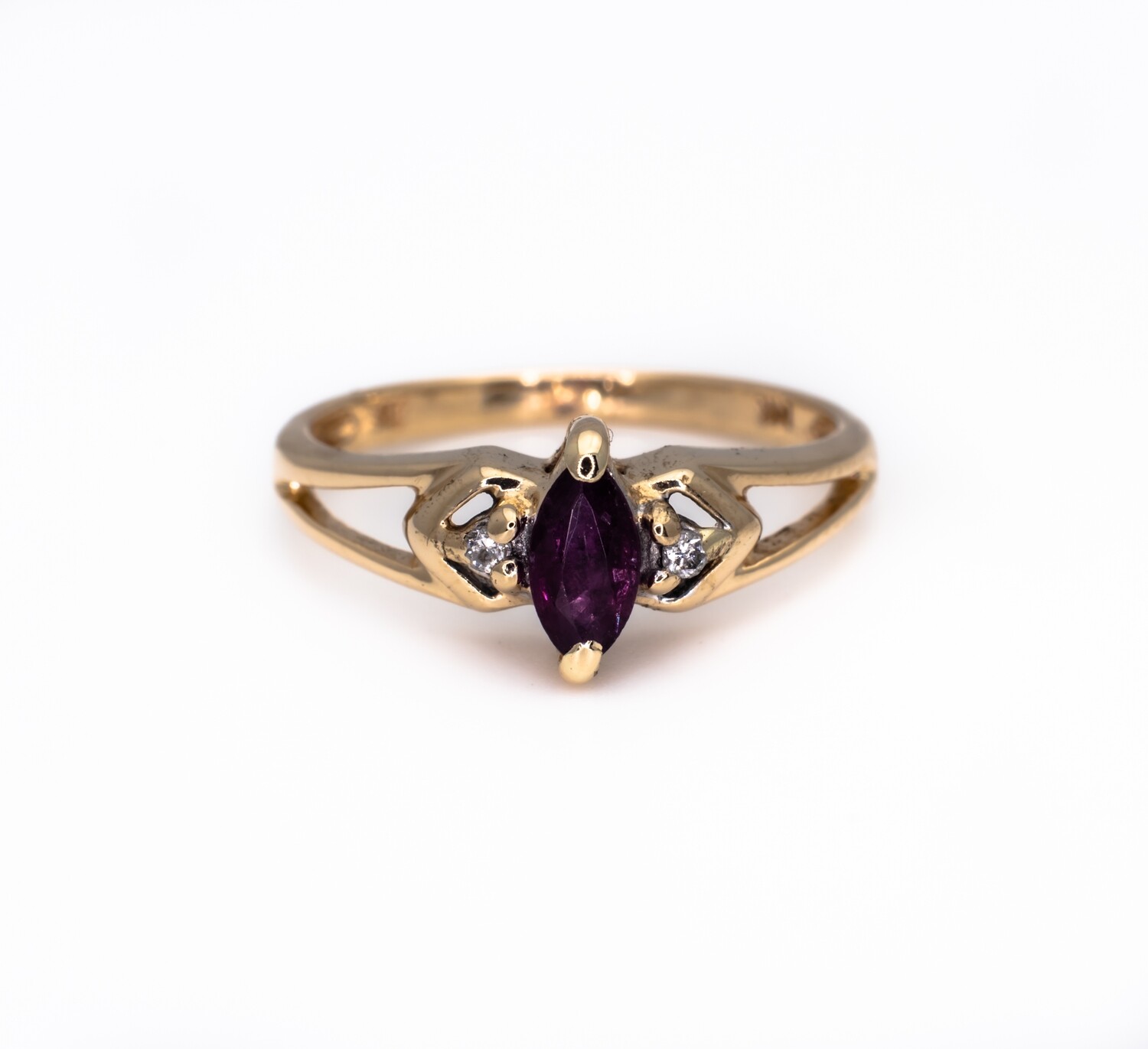 Purple Gemstone Ring