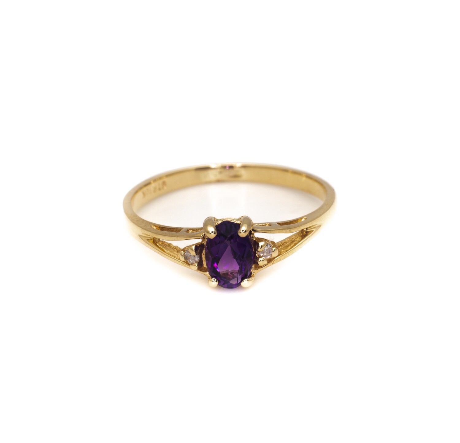 Purple Gemstone Ring