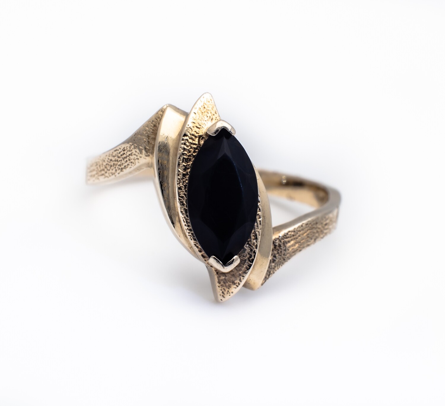 Black Gemstone Ring