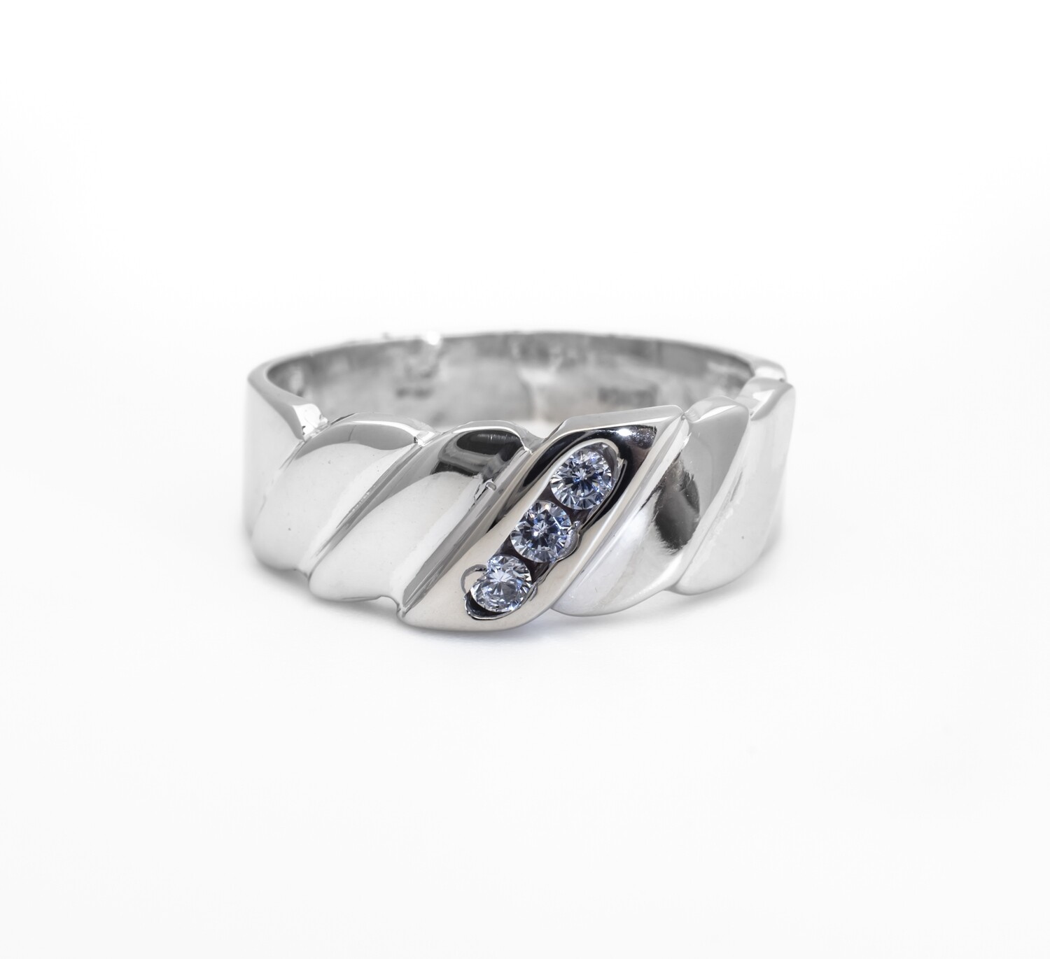 CZ Stone Gold Ring