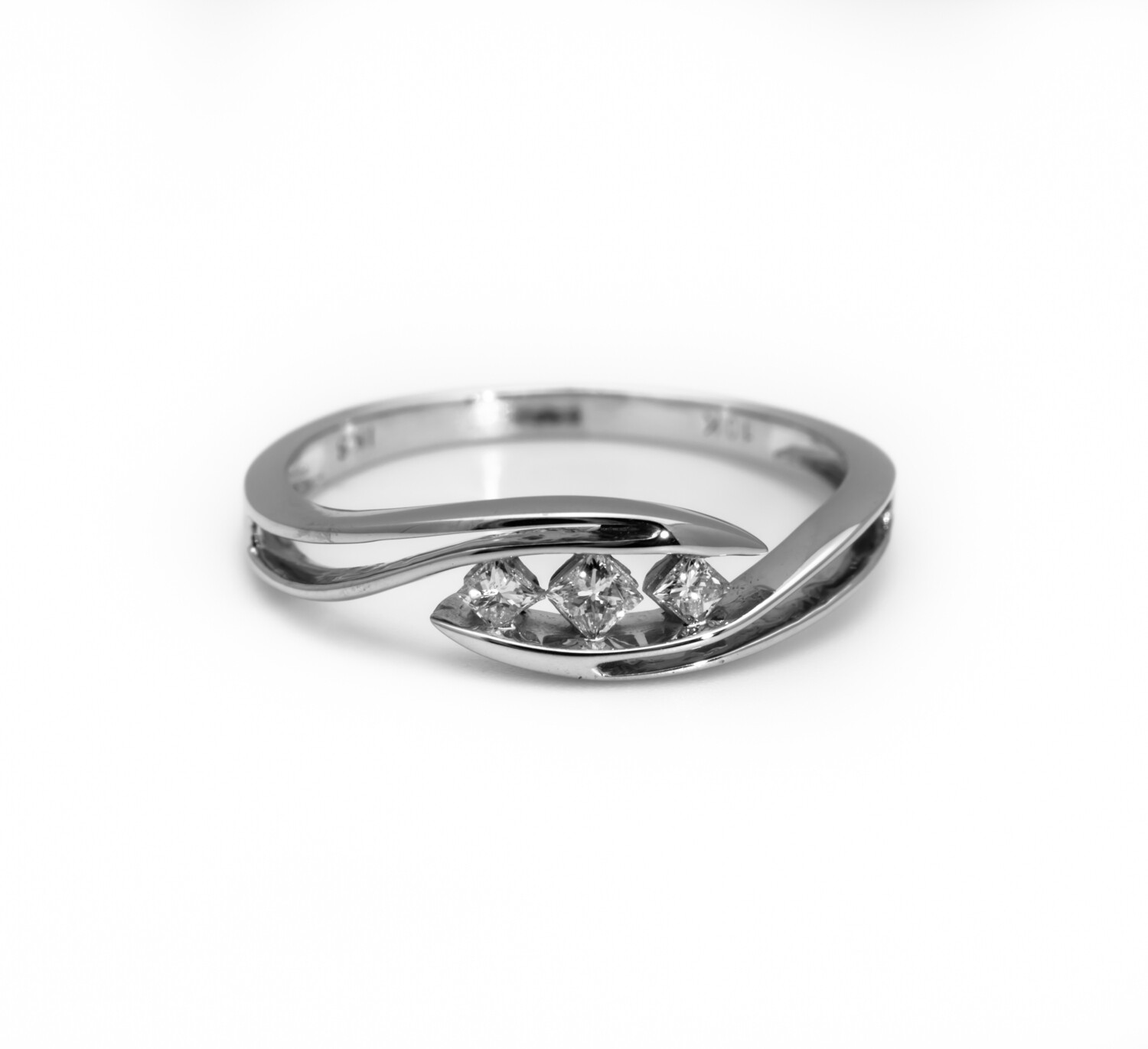 10k Gold Ring with Diamonds