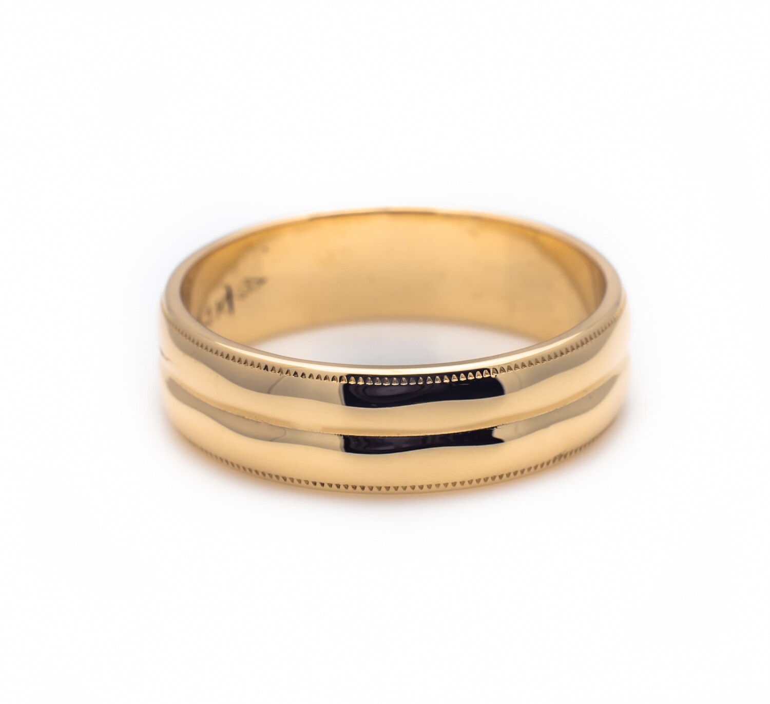 14k Gold Ring. SIZE-6.5