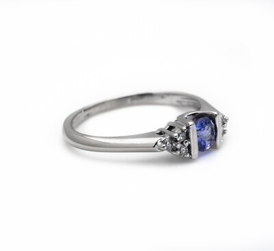 Gemstone Diamond Ring