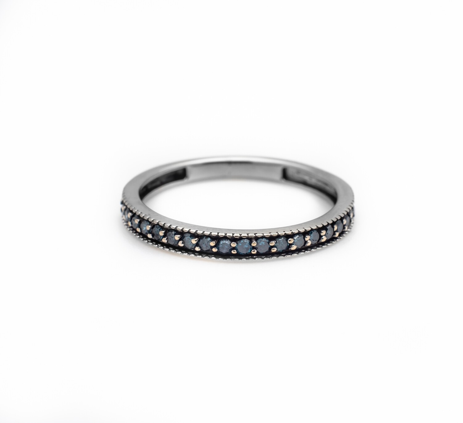 14k Gold Ring With Gemstones. SIZE-5