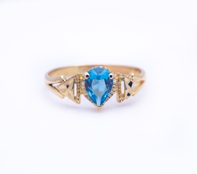 Blue Gemstone Ring