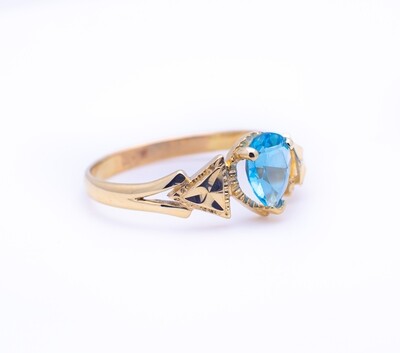 Blue Gemstone Ring