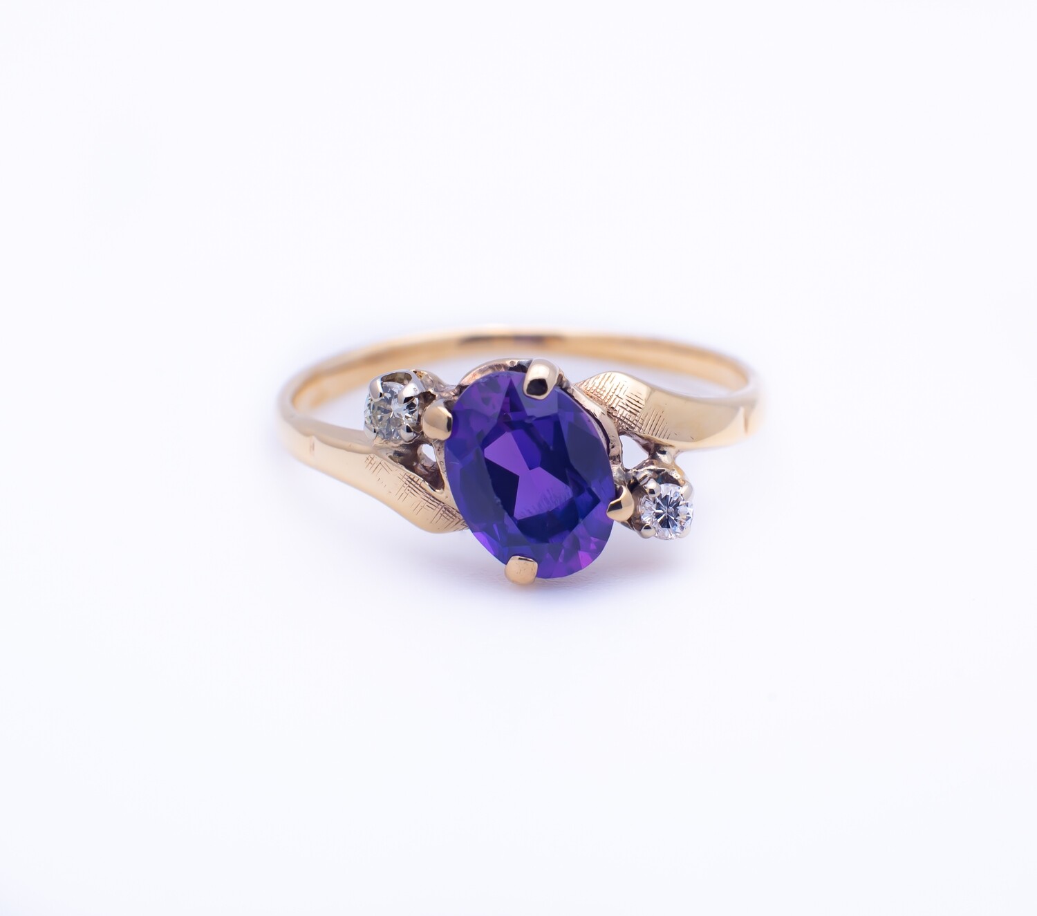 Gemstone Diamond Ring