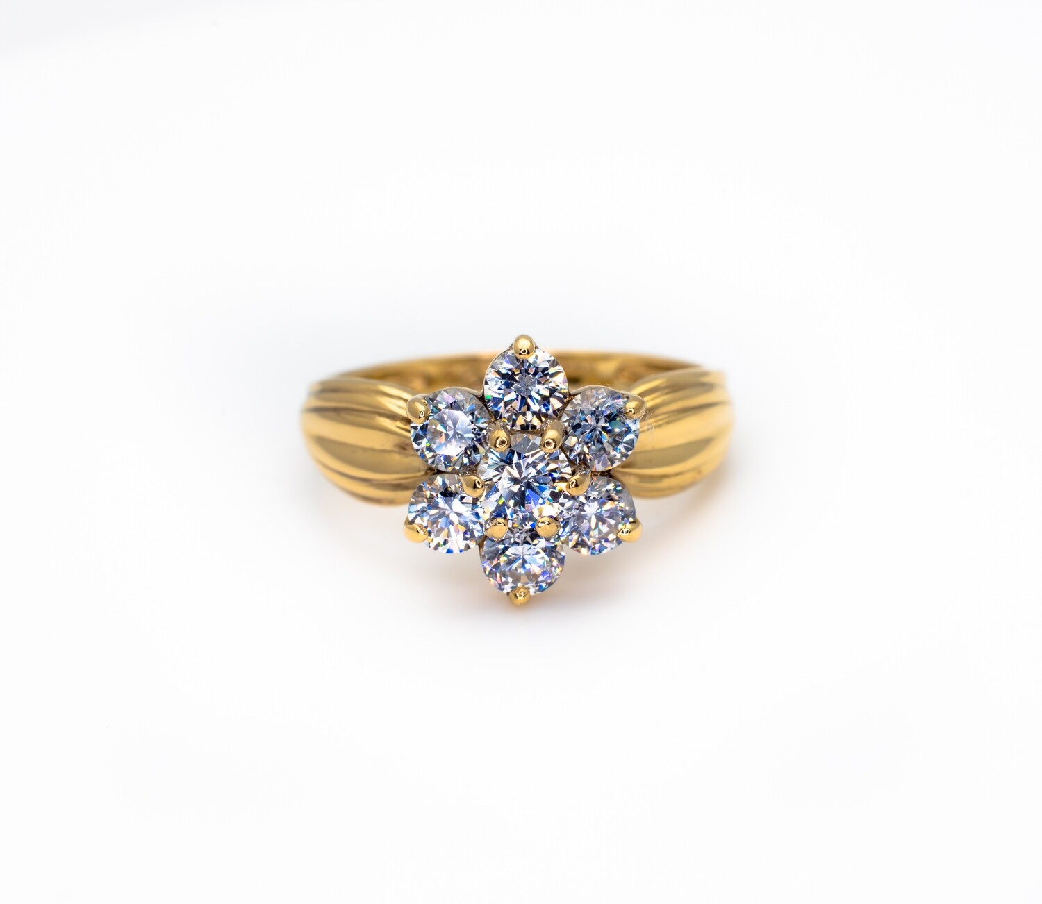 10k Gold Ring with Gemstones