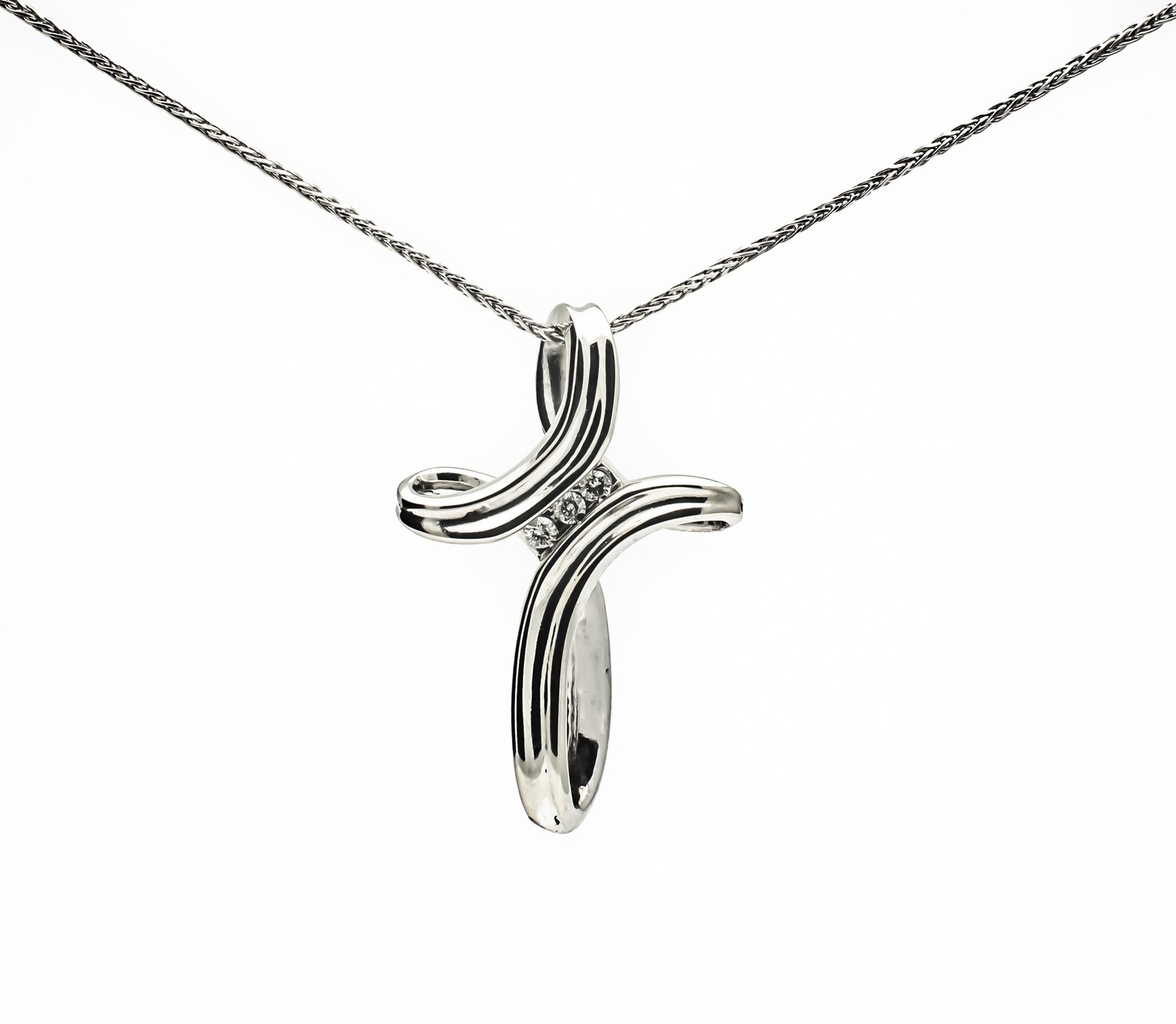 Diamond Cross Pendant