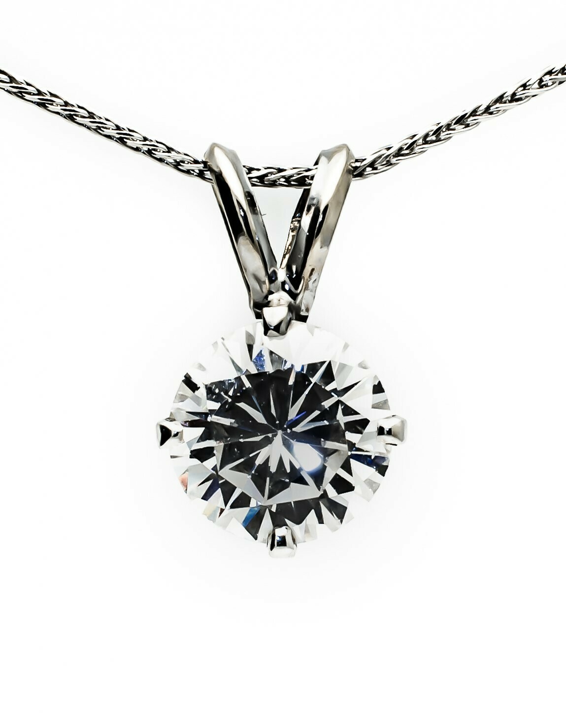 14k Gold Pendant with CZ