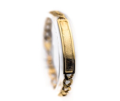14k Yellow Gold 7-Inch Bracelet